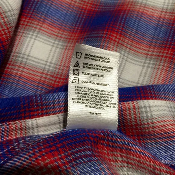 New FC Dallas Plaid Button-Up Sleep Shirt L Womens Texas Mls Soccer Nightshirt - Picture 9 of 11